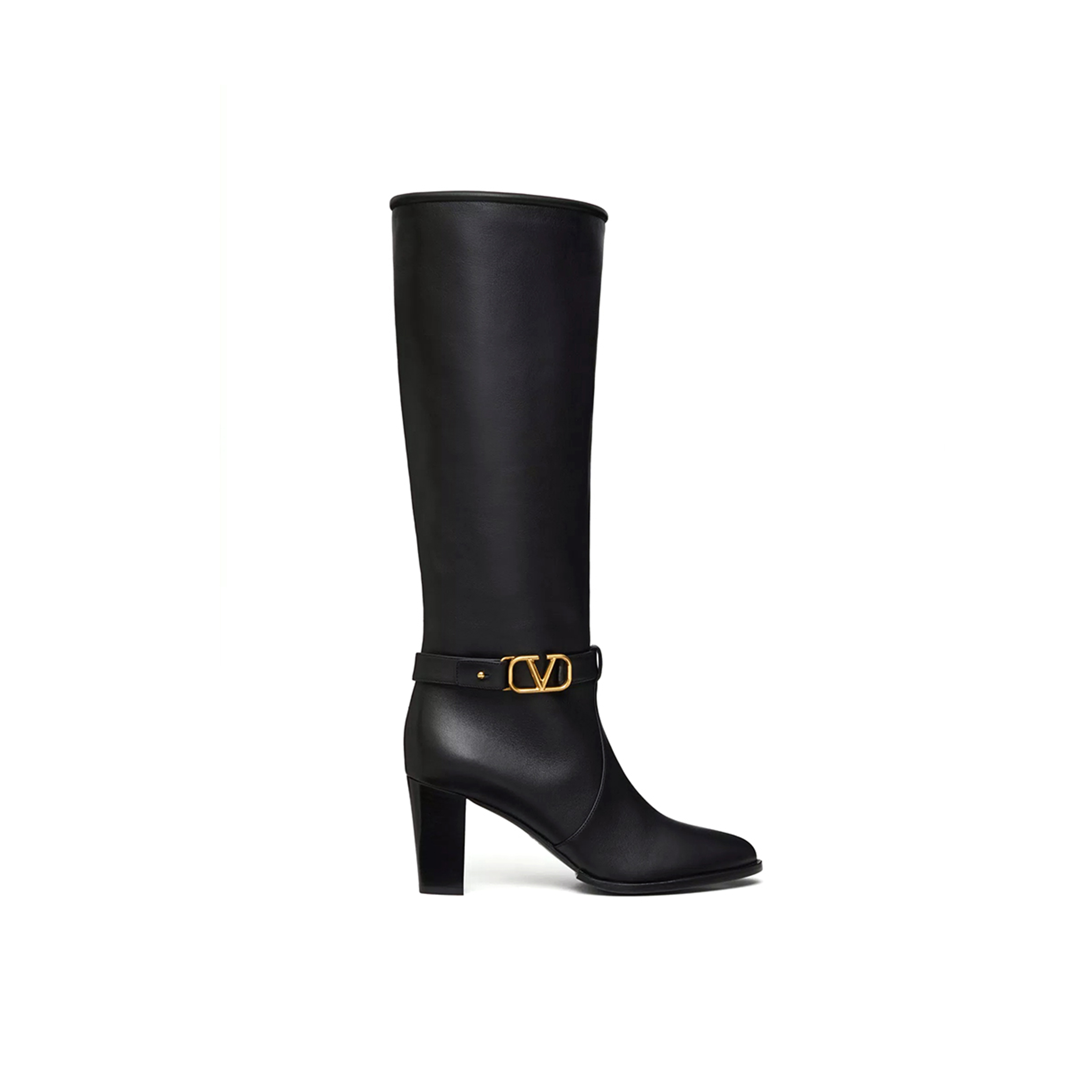 VALENTINO VLOGO SIGNATURE CALFSKIN BOOT 75MM 5W0S0KR5SGQ_0NO VALENTINO VLOGO SIGNATURE CALFSKIN BOOT 75MM 5W0S0KR5SGQ_0NO